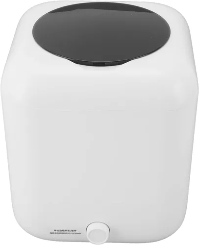 Vista 5 de ANGGREK Mini lavadora compacta, 10W 2000mAh Mini lavadora para el hogar (blanco)