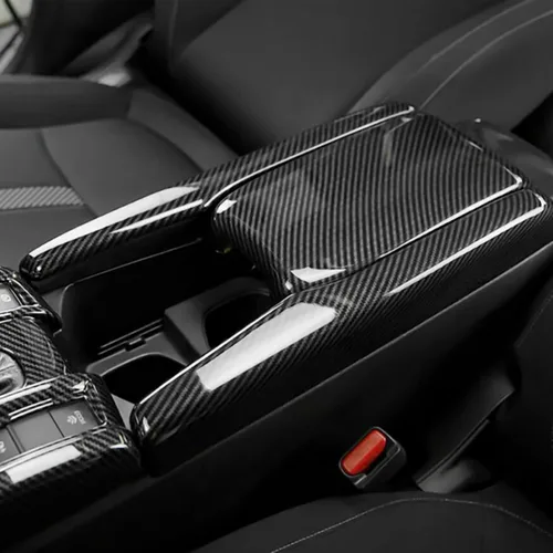 Vista 11 de YEE PIN Funda para reposabrazos central de automóvil, funda para tapa de consola Rogue X-Trail 2014-2019, caja de reposabrazos de consola central