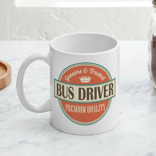 Vista 4 de CafePress Bus Driver Gift Idea Tazas Taza de café de cerámica de 11 oz (11.0 fl oz)