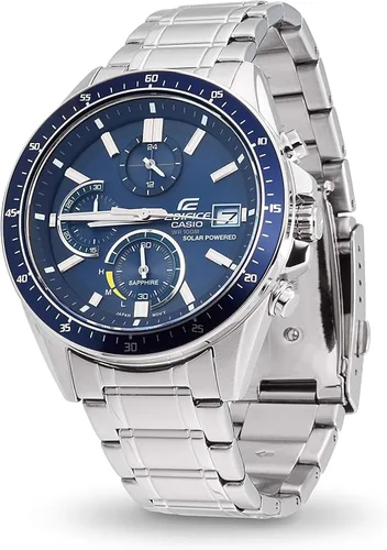 Vista 2 de Casio EFS-S510D-2AVUEF - Reloj analógico clásico de cuarzo para hombre con correa de acero inoxidable