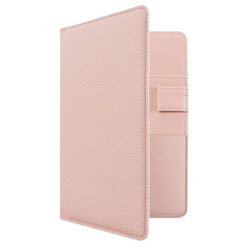 Vista 29 de CoBak Libreta para servidores de alta calidad: organizador de cartera de camarero de 5.12 x 7.91 pulgadas en piel auténtica, con 8 bolsillos
