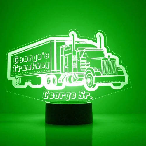 Vista 32 de Luz de noche personalizada para barbería con letrero LED de poste de barbero con mando a distancia, pantalla iluminada con nombre o imagen Peluquero