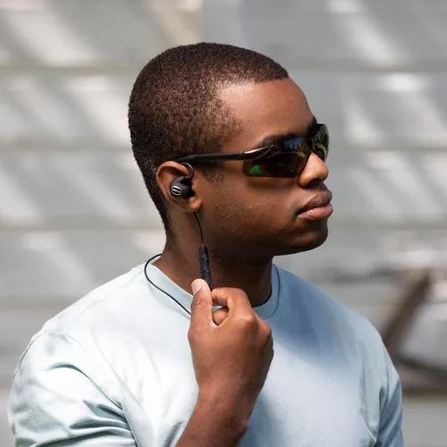 Vista 6 de Protección auditiva Bluetooth ISOtunes Pro 2.0, auriculares de trabajo compatibles con OSHA 16+ hour battery, IP67 durability, noise-cancelling
