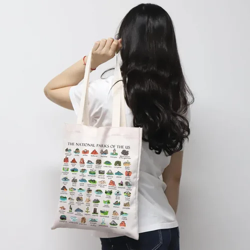 Vista 7 de National Parks - Bolsa de mano para cámper, regalo para amantes del senderismo
