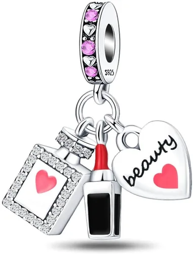 Vista 92 de Dije de girasol con diseño de estrella y luna y elefante para pulsera, collar de plata de ley 925, dijes de corazón de amor para mujer, regalo