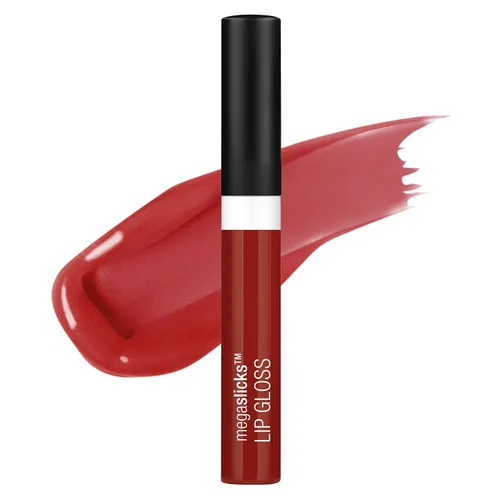 Vista 6 de Wet n Wild MegaSlicks Brillo labial, ultrabrillante, enriquecido con vitamina E, ultrabrillo de alta luminosidad hidratante, sin pruebas en animales