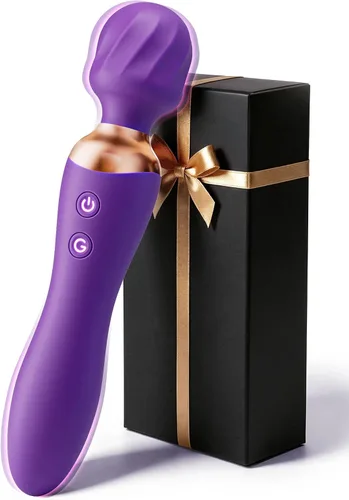 Vista 11 de MOOLIGIRL Vibrador juguetes para adultos, juguetes sexuales para mujeres, kit de vibradores de punto G con 4 cabezales de silicona de repuesto