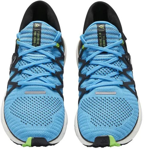 Vista 8 de Reebok New Men's Floatride Run 2.0 Running Shoe Bright CyanBlackSolar Green