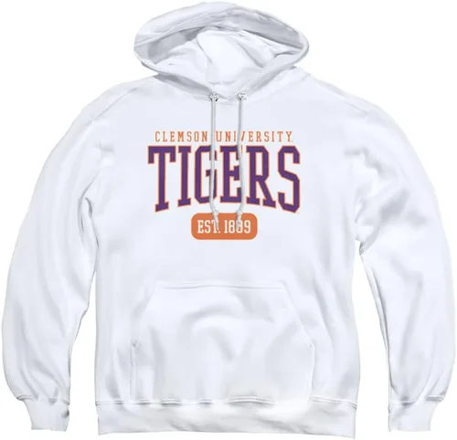 Vista 224 de LOGOVISION Colección de sudaderas con capucha unisex con diseño oficial de Collegiate Est. Date para hombres y mujeres