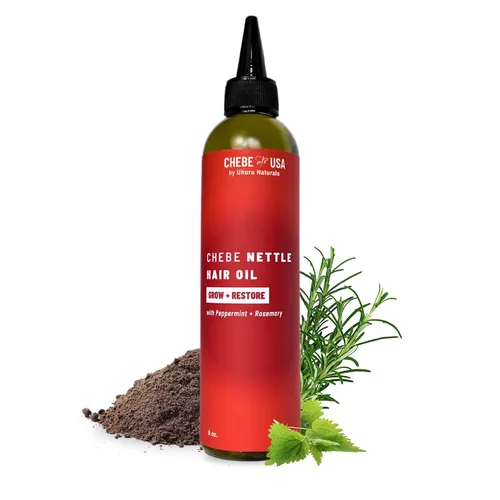 Vista 4 de Uhuru Naturals Aceite de batana crudo (16 0z) 100% puro y orgánico de Honduras Dr. Sebi para crecimiento del cabello prensado en frío para un