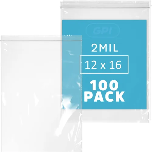 Vista 21 de GPI - Bolsas con cremallera de 7 x 10 pulgadas, bolsas de plástico transparente con cierre con cierre superior resellable para sándwiches