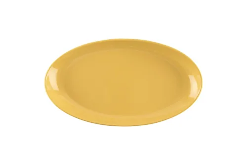 Vista 22 de G.E.T. OP-1580-CHI - Plato ovalado para servir con 15 chiles, apto para lavavajillas, plástico de melamina, colección Osslo