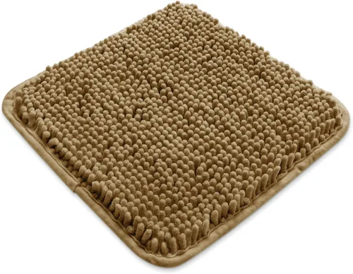 Vista 163 de Yeaban Alfombra de pasillo de baño de 24 x 72 pulgadas, antideslizante, alfombra de baño larga de felpilla gruesa, absorbente y lavable, alfombra