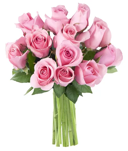 Vista 10 de KaBloom - Rosas arcoíris (media docena)- Flores frescas para cumpleaños, San Valentín y Día de la Madre
