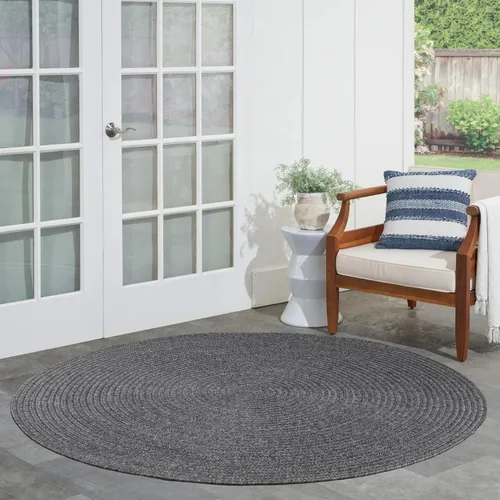 Vista 35 de Superior Alfombra de área para interiores y exteriores, decoración de suelo trenzada reversible para sala de estar, cocina, patio, porche delantero