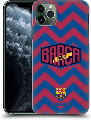 Vista 8 de Head Case Designs Funda rígida con licencia oficial del FC Barcelona con logotipo y patrón de Forca Barca compatible con Apple iPhone 11 Pro Max