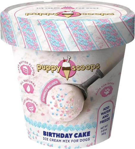 Vista 10 de Mezcla de helado para perros Puppy Scoops: maple con tocino - Agregue agua y congele en su hogar