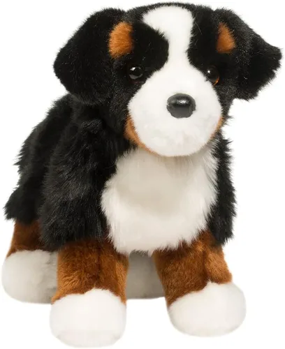 Vista 9 de Douglas Stevie - Peluche de perro de montaña bernés