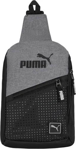 Vista 7 de PUMA Mochila Evercat de pared lateral, Negro/Plata
