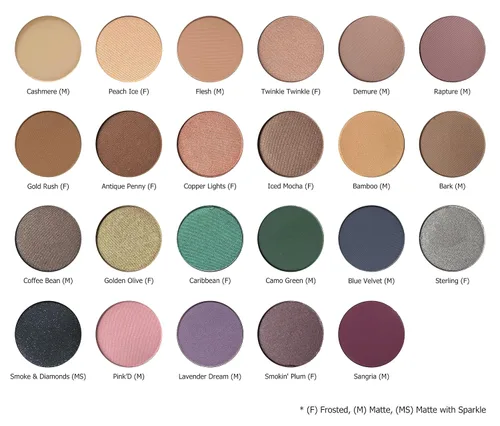 Vista 2 de Mom's Secret Sombra de ojos 100% natural, orgánica, vegana, sin gluten, libre de crueldad, fabricada en los Estados Unidos, 0.09 oz (BamboM)