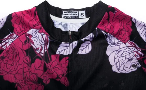 Vista 4 de PSPORT Ropa de ciclismo para mujer, trajes de manga corta, ropa de ciclismo acolchada 3D para mujer