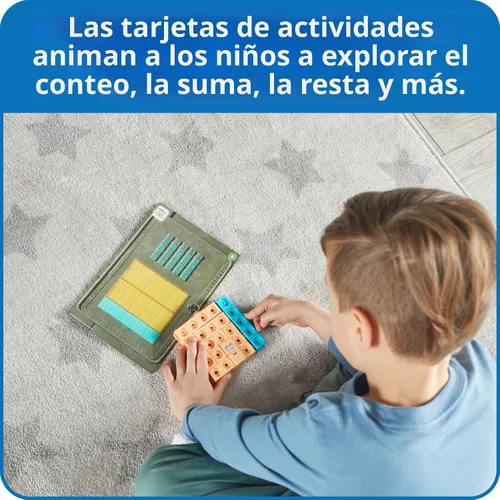 Vista 5 de hand2mind MathLink Cubos Numberblocks Juego de Actividades 21-30, 20 Actividades de Aprendizaje Preescolar, Bloques de Conteo, Cubos de Enlace