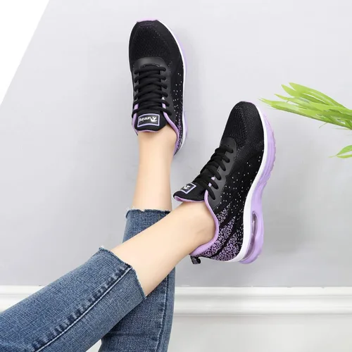 Vista 6 de AUPERF Zapatos de aire para mujer para caminar correr tenis deportes cómodos para gimnasio