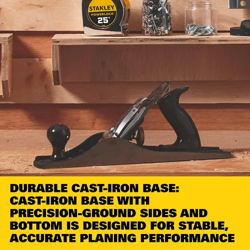Vista 3 de Stanley 12 – 404 No. 4, banco plano ajustable con cutter de 2 pulgadas