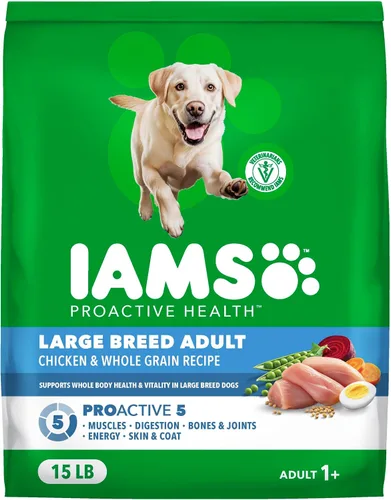 Vista 6 de IAMS Proactive Health - Alimento seco para perros de raza grande, cordero