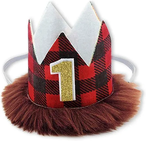 Vista 9 de Conjunto de ropa de bebé niño León Fox Cake Smash Wild One 1er cumpleaños Bloomers cubierta de pañales, tirantes y corbata de moño