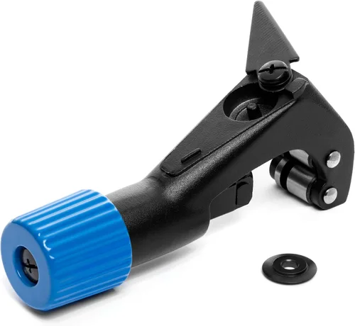 Vista 8 de Cortador de tubos de cobre pequeño con escariador - cortador de tubo de 1/8" a 1 1/8" Small Copper Pipe Cutter with Reamer for HVAC, Plumbing