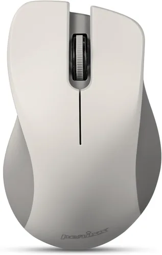 Vista 14 de Perixx PERIMICE-621W - Ratón inalámbrico con clic silencioso y diseño ergonómico - Compatible para PC de escritorio y portátil - Inalámbrico 2.4 GHz