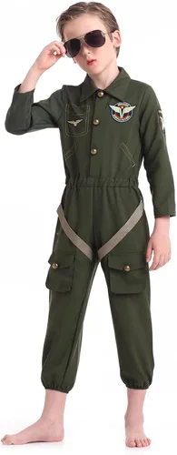 Vista 3 de Funivals Boys Costume for Halloween CarnivalBoy Suit Role Play with Accessories