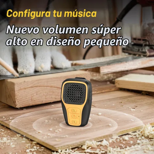 Vista 4 de INGA Altavoz Bluetooth portátil, altavoces mini impermeables con clip IP67, compatible con Siri y Google Assistant, altavoz con clip inalámbrico