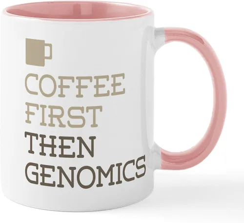 Vista 7 de CafePress Coffee Then Genomics Mugs 11 oz (325 ml) Ceramic Coffee Mug