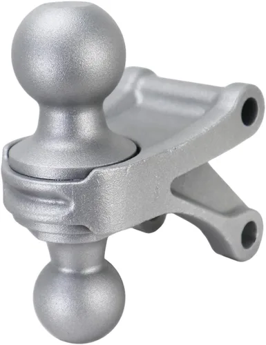 Vista 6 de Shocker - Enganche de parachoques de aire HD 20K y bolas dobles de 2 y 2 516 pulgadas, 20,000 libras, se adapta a Ford SuperDuty F250 F350 F450 F550