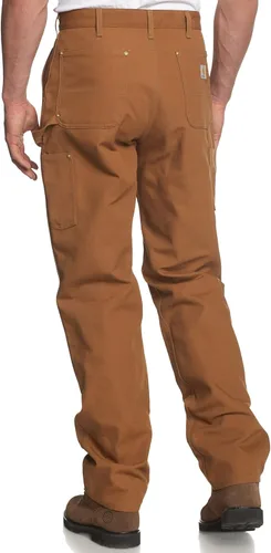Vista 2 de Carhartt Pantalón de trabajo utilitario de doble frente de pato firme, ajuste holgado, para hombre
