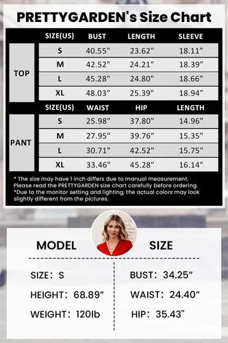 Vista 6 de PRETTYGARDEN Womens 2024 2 Piece Winter Long Sleeve V Neck Knit Pullover Sweater And Shorts Tracksuit Sets