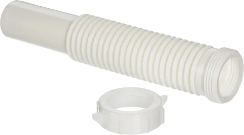 Vista 2 de Danco 51069 Extensión flexible de la pieza de cola deslizante, 1-1/2" x 11-1/2", blanco