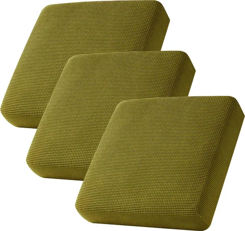 Vista 44 de CHUN YI - Funda elástica para cojín de sofá mediano, funda de asiento de sofá para mascotas, adecuada para sillón y sofá biplaza con tela lavable