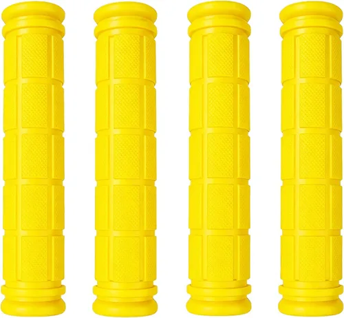 Vista 15 de 2 pares de puños/mangos para manillar de bicicleta con empuñaduras de hongo para bicicletas BMX/de carretera/de montaña