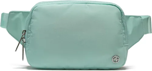 Vista 20 de Bolsa de Cinturón Pander Grande 2L, Riñonera de Nylon para Mujeres y Hombres con Correa Ajustable Negro Onyx