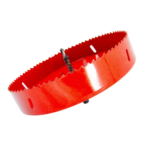 Vista 10 de Broca bimetálica para taladro, cortador de orificios HSS con eje para madera y metal