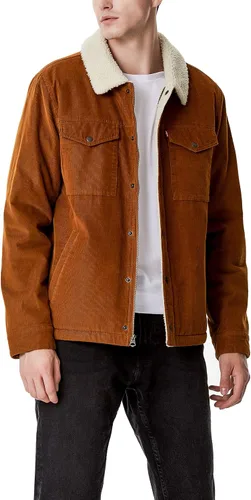 Vista 5 de Levi's Men's Corduroy Sherpa Trucker Jacket