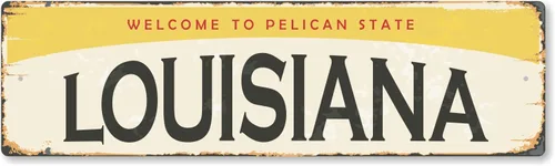 Vista 11 de SmartSign Letrero de Metal Vintage del Estado de Alabama de 4 x 14 pulgadas "Welcome To Heart Of Dixie", Aluminio Antioxidante de 40 mil