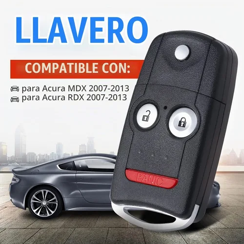 Vista 2 de Keymall Reemplazo de Mando a Distancia de Entrada Sin Llave para Acura MDX/RDX 2007 2008 2009 2010 2011 2012 2013 FCC ID:N5F0602A1A