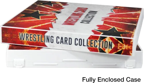 Vista 6 de UniKeep WWE WrestleMania - Carpeta de almacenamiento de tarjetas coleccionables con temática de WWE - Viene con 20 páginas de tarjetas