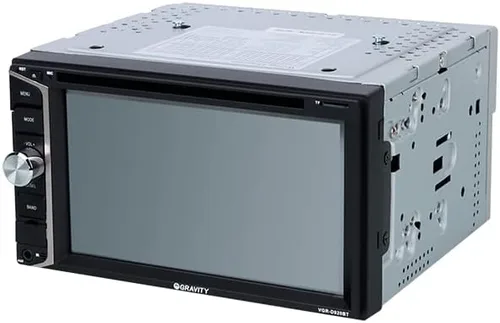 Vista 5 de Gravity D920BT - Receptor estéreo de coche de 6.2 pulgadas, 200 vatios, doble DIN 2DIN, pantalla táctil HD con DVD/CD/MP3/FM/USB/SD, compatible