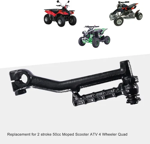 Vista 5 de GOOFIT Reemplazo de palanca de arranque de 0.512 in para ciclomotor de 2 tiempos 50cc ATV 4 ruedas Quad