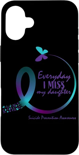 Vista 23 de Loving Memory Daughter Suicide Awareness Prevention Phone Case for iPhone 17